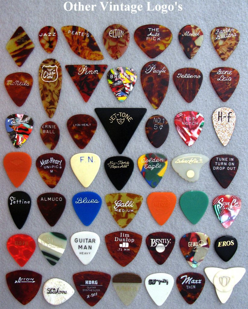 An Introduction To Vintage Guitar Picks Joe Macey Heavy Repping